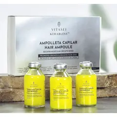 VITASEI - KIT X3 AMPOLLETAS CAPILARES CON CÚRCUMA CAFÉ Y ORTIGA