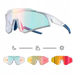 ROCKBROS - Gafas Fotocromáticas Polarizadas SP291 - Blancas