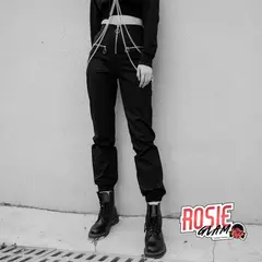 ROSIEGLAM - Pantalón Mujer Con Cremalleras