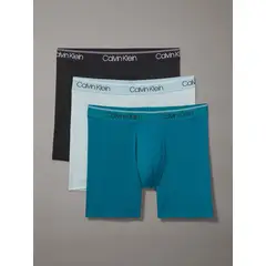 CALVIN KLEIN - 3 Pack de Boxer - Microfibra stretch Para Hombre