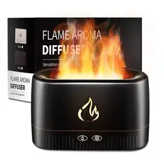 HOME - Humidificador Difusor De Aromas Ambientador Con Llama Led