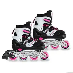 QMAX - Patines Ajustables Linea niñas De Iniciación Rojo 36-39