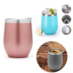 MULTIPLACE COLOMBIA - Termo Vaso Termico Acero Mug Mate Vino Te Café 354 ml Rosa