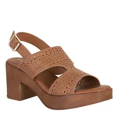FRATTINI - Plataforma de Mujer marca en Color CAMEL  SAND3T8954-1