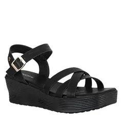 FRATTINI - Plataforma de Mujer marca en Color NEGRO  SAND3T9018-9