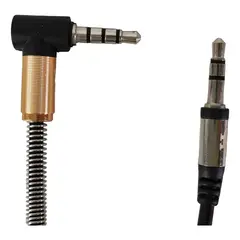 GENERICO - Cable Auxiliar Contestador Micrófono Diadema Audio Estéreo