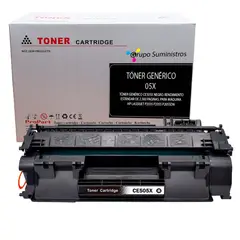 PREMIUM - Tóner 05X Generico Negro Para Impresoras HP Larserjet P2035 P2055