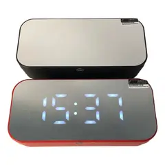 GENERICO - Despertador Reloj Bluetooth Radio Parlante 3w Altavoz Bocina