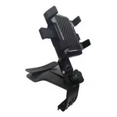 GENERICO - Holder Base Soporte Portacelular Tablero Espejo Parasol Clip