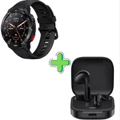 MIBRO - Reloj GS Pro (Doble Correa)+Redmi Buds 6 Active negro