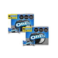 MONDELEZ - Galletas Oreo Cookies & Cream 2 Paq X6 Uds.