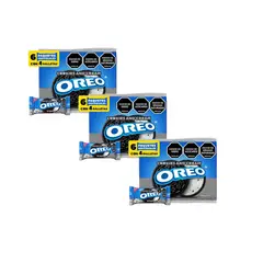 MONDELEZ - Galletas Oreo Cookies & Cream 3 Paq X6 Uds.