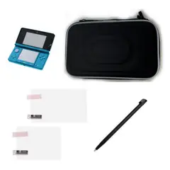 GENERICO - Estuche + Protector de Pantalla + Lapiz para Nintendo 3DS.