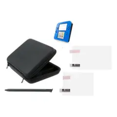 GENERICO - Estuche + Protector de Pantalla + Lapiz para Nintendo 2DS.