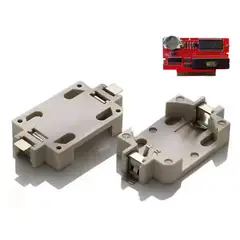 GENERICO - Soporte Caja Batería Cr 2025 2032 para Cartuchos SNES NES