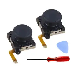 GENERICO - 2x Análogo Electromagnético Hall para Nintendo Switch Joycon.