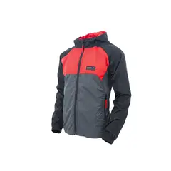 PIGMALION - Cortavientos Para Moto Colors Rojo Negro