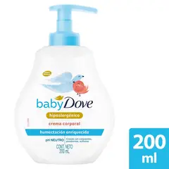 DOVE - Jabon Baby Liquido Humectante Enriquecido X 200ml