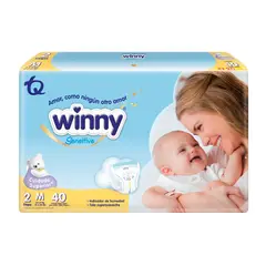 WINNY - Oferta Panal Sensitive Etapa 2 X40 + 20 Toallas