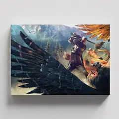 TAYRONA STORE - Cuadros Retablo Video Juegos The Witcher 015 - 50x35cm