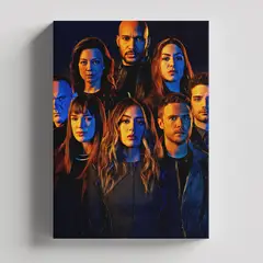 TAYRONA STORE - Cuadros Retablo Marvel Agentes da SHIELD 007 - 35x50cm