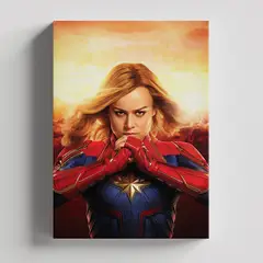 TAYRONA STORE - Cuadros Retablo Capitana Marvel 002 - 35x50cm