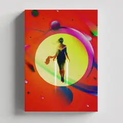 TAYRONA STORE - Cuadros Retablo Capitana Marvel 015 - 35x50cm