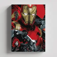 TAYRONA STORE - Cuadros Retablo Marvel Guerra Civil 006 - 35x50cm