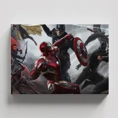 TAYRONA STORE - Cuadros Retablo Marvel Guerra Civil 023 - 50x35cm
