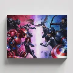 TAYRONA STORE - Cuadros Retablo Marvel Guerra Civil 021 - 50x35cm