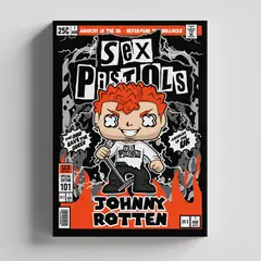 TAYRONA STORE - Cuadros Retablo Funko Rock 071 - 35x50cm