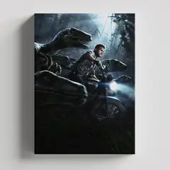 TAYRONA STORE - Cuadros Retablo Peliculas Jurassic Park 001 - 35x50cm