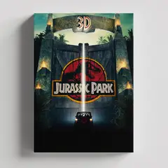 TAYRONA STORE - Cuadros Retablo Peliculas Jurassic Park 002 - 35x50cm