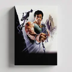 TAYRONA STORE - Cuadros Retablo Peliculas Rambo y Rocky 002 - 35x50cm