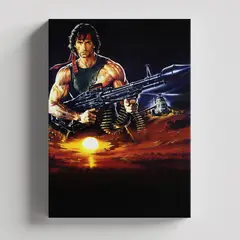 TAYRONA STORE - Cuadros Retablo Peliculas Rambo y Rocky 001 - 35x50cm