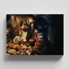 TAYRONA STORE - Cuadros Retablo Peluculas Hobbit 028 - 50x35cm