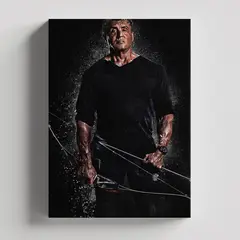 TAYRONA STORE - Cuadros Retablo Peliculas Rambo y Rocky 003 - 35x50cm