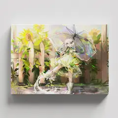 TAYRONA STORE - Cuadros Retablo Video Juegos Genshin Impact 007 - 50x35cm