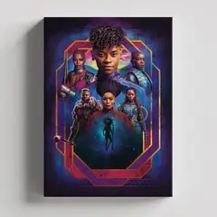 TAYRONA STORE - Cuadros Retablo Marvel Pantera Negra 004 - 35x50cm