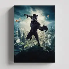 TAYRONA STORE - Cuadros Retablo Marvel Pantera Negra 018 - 35x50cm