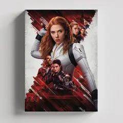 TAYRONA STORE - Cuadros Retablo Marvel Viuda Negra 001 - 35x50cm