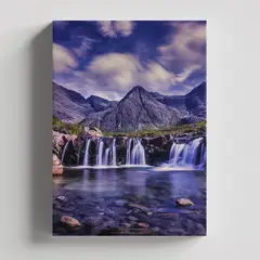 TAYRONA STORE - Cuadros Retablo Paisajes Cascadas 007 - 35x50cm