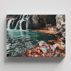 TAYRONA STORE - Cuadros Retablo Paisajes Cascadas 012 - 50x35cm