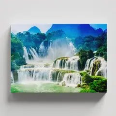 TAYRONA STORE - Cuadros Retablo Paisajes Cascadas 017 - 50x35cm