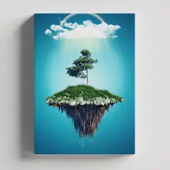 TAYRONA STORE - Cuadros Retablo Paisaje Natural Digital 003 - 35x50cm