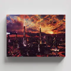 TAYRONA STORE - Cuadros Retablo Paisaje Natural Digital 073 - 50x35cm