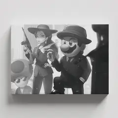 TAYRONA STORE - Cuadros Retablo Video Juegos Mario 006 - 50x35cm