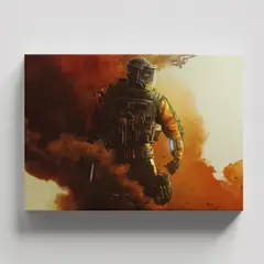 TAYRONA STORE - Cuadros Retablo Video Juegos Rainbow Six 009 - 50x35cm