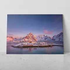 TAYRONA STORE - Cuadros Retablo Paisajes Nieve 049 - 50x35cm