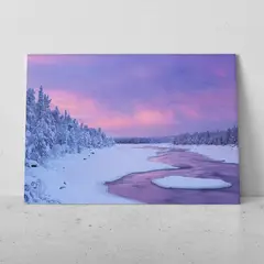 TAYRONA STORE - Cuadros Retablo Paisajes Nieve 047 - 50x35cm